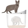 Caixa de Areia Pixi Box para gato