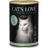 CAT'S LOVE Pasto completo per gatti adulti con tacchino