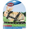 Verstelbaar tuig voor konijnen met lijn