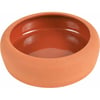 Ciotola ceramica semplice con bordi arrotondati
