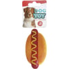 Jouet hot dog en vinyl pour chien