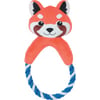 Knuffelspeelgoed met geluid voor puppy Calinou panda met touw