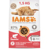 IAMS Advanced Nutrition croquettes pour chat adulte au saumon