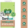 Sanicat Litière Végétale Agglomérante Active Natura 100% Green