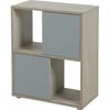 Mueble para acuario ISEO TANA - Gris - 2 tamaños disponibles