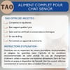 TAO Croquettes pour chat sénior au poulet