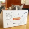 Griffoir pour chat en carton DIY Zolia TropiCat Automne