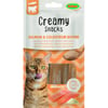 BUBIMEX Creamy Snacks Immunity Friandise à lécher au saumon pour chat