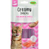 BUBIMEX Creamy Snacks Skin & Coat Leksnoepjes met zalm en krill