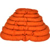 Coussin ovale Adelle ocre pour chien et chat - Plusieurs tailles disponibles