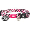 Max & Molly Collier pour chat Smart ID - Leopard Pink