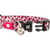 Max & Molly Collier pour chat Smart ID - Leopard Pink