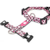 Max & Molly Peitoral com guia para gato - Leopard Pink