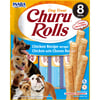 CIAO CHURU Rolls pollo y queso para perro