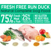 ARQUIVET Fresh Free Run Duck - Verse eendenboerderij voor Volwassen Honden