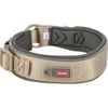 Premium halsband Extra Large Zand/Grijs Grafiet voor Hond