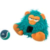 Monster met tennisbal in pluche