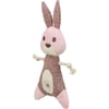 Peluche Lapin avec corde pour Chien - 24cm 