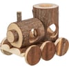 Train Levin en bois naturel pour Petits Rongeurs