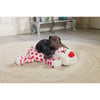 BEEZTEES Peluche SUKI pour chien avec puce sonore : I Love You 