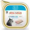 ALMO NATURE HFC Complete Sterilised Patê natural sem glúten nem cereais adicionados para Gato Esterilizado - 4 sabores à escolha