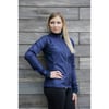 Windjack Isabell voor dames - marineblauw