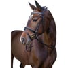 Bridon Kingston combiné anglais noir orné de strass pour cheval - 3 tailles disponibles