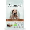 AMANOVA Medium Croquettes com 71% de frango fresco para Cão adulto de tamanho médio