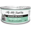 MY LITTLE FESTIN Patê anti bolas de pelo em caldo ou em molho com Atum e Couve para Gato adulto 80g 