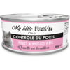 MY LITTLE FESTIN Controle de peso Patê em caldo ou molho para Gato 80g - 2 sabores à escolha