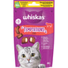 WHISKAS TEMPTATIONS Golosinas de Ternera para gato adulto