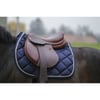 EQUITHEME Zadeldekje Classic gemengd marineblauw - Paardenmaat