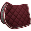 EQUITHEME Zadeldek Classic gemengd bordeaux - Maat Paard