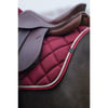 EQUITHEME Tapis de selle mixte Classic bordeaux pour cheval