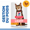 Hill's Comida húmeda Light para gatos adultos con pollo 85gr