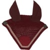 Equithème Badge bonnet bordeaux cheval