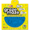 LIKIT Tapis à lécher bleu Graze Maze pour équidé