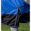 EQUITHEME Cobertura impermeable 1200D Aisance 150g - azul / negro