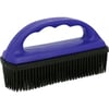 HIPPOTONIC Brosse bleue en caoutchouc pour tapis