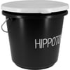 HIPPOTONIC Stallnapf schwarz 5L 