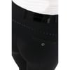 EQUITHEME Pantalón de equitación Safir negro con strass - del 34 al 46