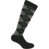 EQUITHEME Calcetines Argyle negro / gris 35-38 