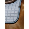 EQUITHEME Tapis de selle Chic bleu - Taille Cheval