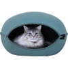 Niche dôme bleue Louna pour chat