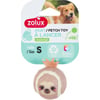 Balle de tennis sonore pour chien - Paresseux - 3 tailles disponibles