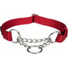 Premium Collar semiestrangulador color rojo