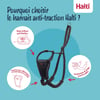 Harnais anti-traction Halti noir