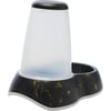 Futterautomat Loop Marble schwarz/gold