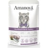 AMANOVA Pâtée naturelle à la viande fraiche pour chat stérilisé 85g - 3 saveurs disponibles