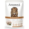 AMANOVA Pâtée naturelle à la viande fraiche pour chat stérilisé 85g - 3 saveurs disponibles